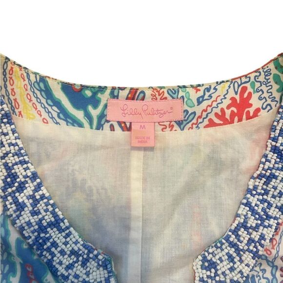Lilly Pulitzer: Courtney Tunic in "Let Minnow" - Picture 14 of 15